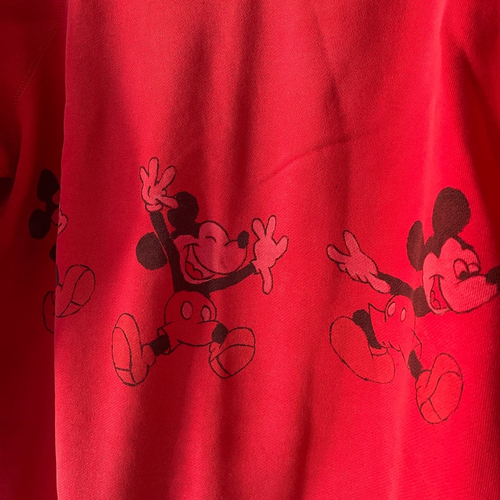 Vintage Mickey Mouse Crewneck sweater - Red SZ M/L